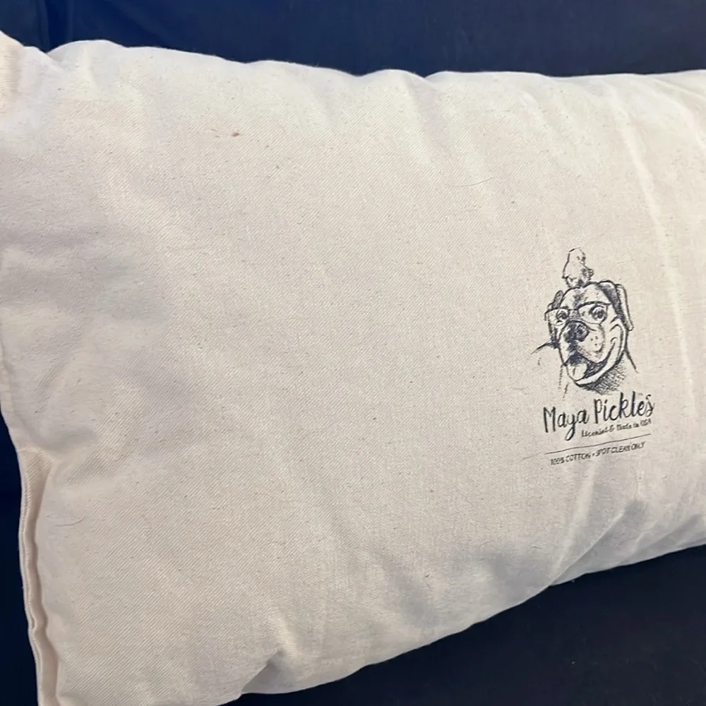 LINEN EASTER SPRING BUNNY PILLOW
